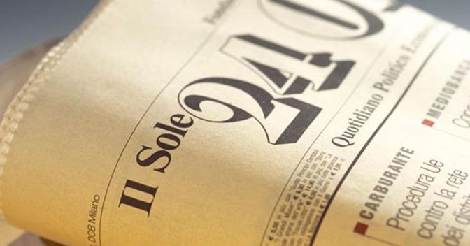 Rassegna Stampa "Il Sole 24 Ore"